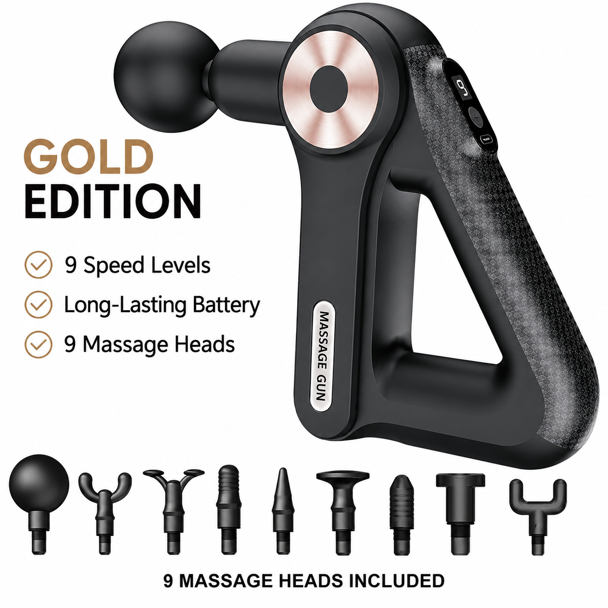 OnlyFit TriRelief™ Massage Gun | Deep Tissue Relief
